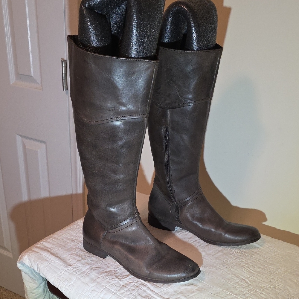 Luichiny Brown Winter & Rain Boots